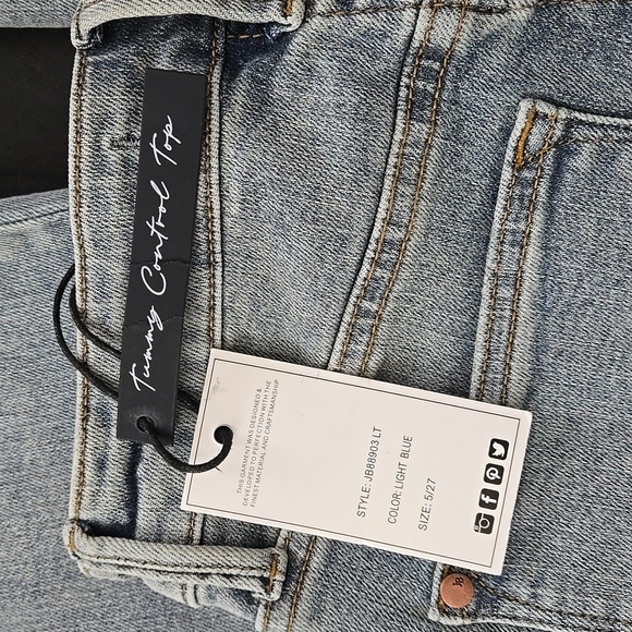 Judy Blue Light Blue Ankle & Cropped Jeans - Picture 5 of 8